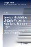 Secondary Instabilities of Görtler Vortices in High-Speed Boundary Layers (eBook, PDF)
