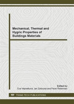 Mechanical, Thermal and Hygric Properties of Buildings Materials (eBook, PDF)