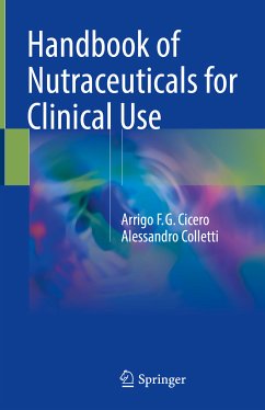 Handbook of Nutraceuticals for Clinical Use (eBook, PDF) - Cicero, Arrigo F.G.; Colletti, Alessandro