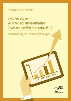 Die Erfassung von versicherungsmathematischen Gewinnen und Verlusten nach IAS 19: Die Bilanzierung von Pensionsrückstellungen - Andersch, Alexandra