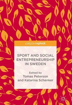 Cover Sport and Social Entrepreneurship in Sweden (eBook, PDF)