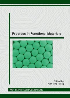 Cover Progress in Functional Materials (eBook, PDF)