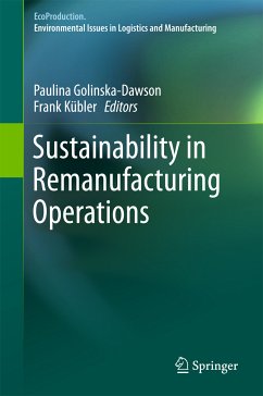 Sustainability in Remanufacturing Operations (eBook, PDF)