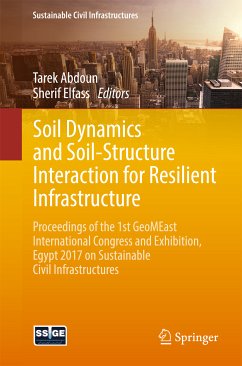 Soil Dynamics and Soil-Structure Interaction for Resilient Infrastructure (eBook, PDF)