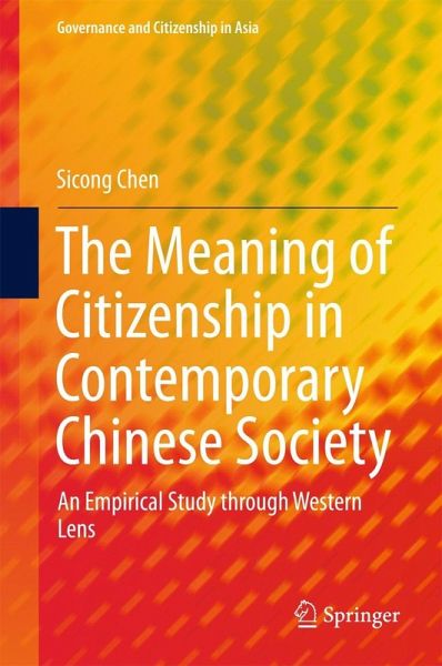 The Meaning of Citizenship in Contemporary Chinese Society (eBook, PDF)