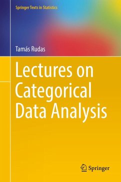 Lectures on Categorical Data Analysis (eBook, PDF) - Rudas, Tamás