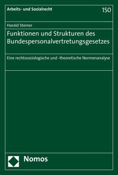 Funktionen und Strukturen des Bundespersonalvertretungsgesetzes (eBook, PDF) - Steiner, Harald