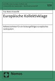 Europäische Kollektivklage (eBook, PDF)