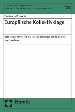 Europäische Kollektivklage (eBook, PDF) - Kowollik, Eva-Maria