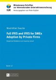 Full IFRS and IFRS for SMEs Adoption by Private Firms (eBook, PDF)