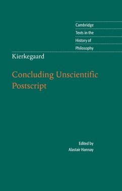 Kierkegaard: Concluding Unscientific Postscript (eBook, ePUB)