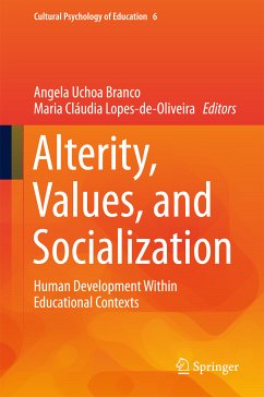 Alterity, Values, and Socialization (eBook, PDF)