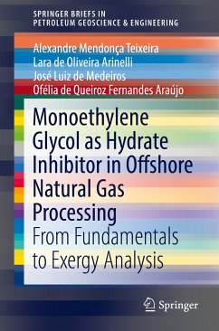 Monoethylene Glycol as Hydrate Inhibitor in Offshore Natural Gas Processing (eBook, PDF) - Mendonça Teixeira, Alexandre; de Oliveira Arinelli, Lara; de Medeiros, José Luiz; de Queiroz Fernandes Araújo, Ofélia