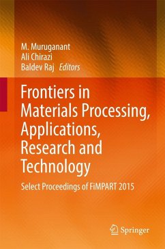 Frontiers in Materials Processing, Applications, Research and Technology (eBook, PDF)