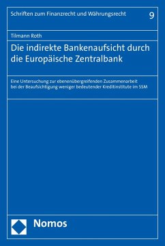 Cover Die indirekte Bankenaufsicht durch die Europäische Zentralbank (eBook, PDF)