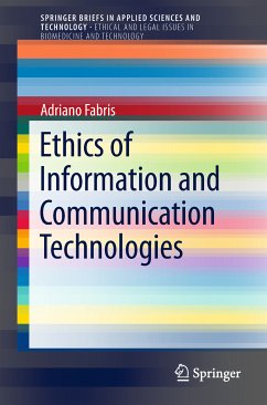 Ethics of Information and Communication Technologies (eBook, PDF) - Fabris, Adriano