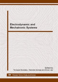 Cover Electrodynamic and Mechatronic Systems (eBook, PDF)