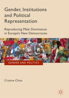 Gender, Institutions and Political Representation (eBook, PDF) - Chiva, Cristina