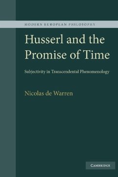 Husserl and the Promise of Time (eBook, ePUB) - Warren, Nicolas de