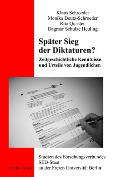 Spaeter Sieg der Diktaturen? (eBook, PDF) - Schroeder, Klaus