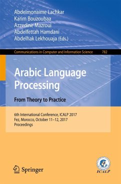 Arabic Language Processing: From Theory to Practice (eBook, PDF)