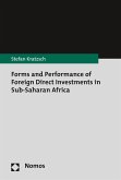 Forms and Performance of Foreign Direct Investments in Sub-Saharan Africa (eBook, PDF)