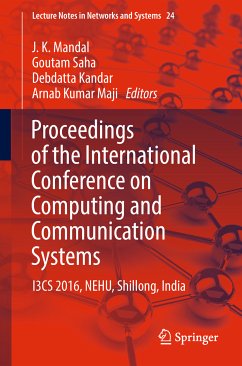 Proceedings of the International Conference on Computing and Communication Systems (eBook, PDF)