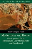 Modernism and Homer (eBook, ePUB) Modernism and Homer (eBook, ePUB)
