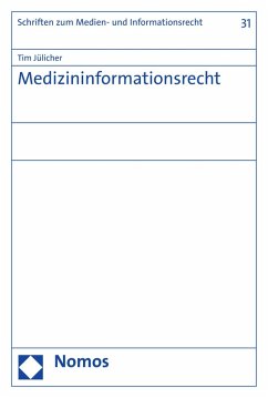 Medizininformationsrecht (eBook, PDF) - Jülicher, Tim