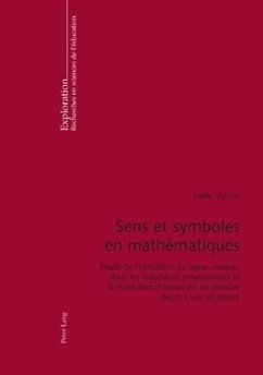 Sens et symboles en mathematiques (eBook, PDF) - Vlassis, Joelle