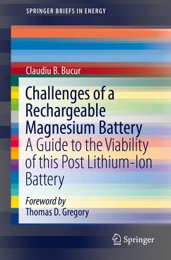 Challenges of a Rechargeable Magnesium Battery (eBook, PDF) - Bucur, Claudiu B.