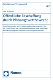 Öffentliche Beschaffung durch Planungswettbewerbe (eBook, PDF)