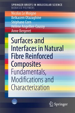 Surfaces and Interfaces in Natural Fibre Reinforced Composites (eBook, PDF) - Le Moigne, Nicolas; Otazaghine, Belkacem; Corn, Stéphane; Angellier-Coussy, Hélène; Bergeret, Anne