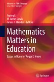 Mathematics Matters in Education (eBook, PDF)
