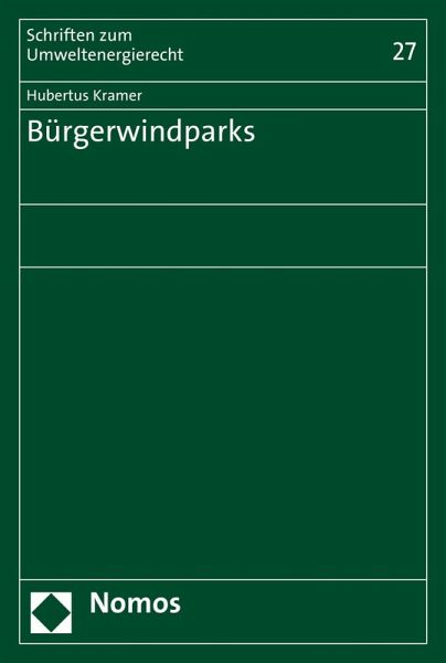 Bürgerwindparks (eBook, PDF)