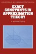 Exact Constants in Approximation Theory... - Bild 1
