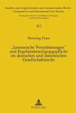 Leoninische Vereinbarungen und Ergebnisbeteiligungspflicht im deutschen und italienischen Gesellschaftsrecht (eBook, PDF)