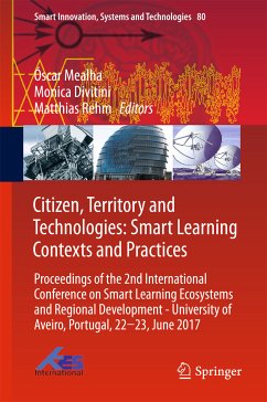 Citizen, Territory and Technologies: Smart Learning Contexts and Practices (eBook, PDF)