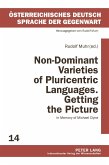 Non-Dominant Varieties of Pluricentric Languages. Getting the Picture (eBook, PDF)