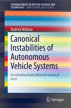 Canonical Instabilities of Autonomous Vehicle Systems (eBook, PDF) - Wallace, Rodrick