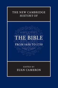 Cover New Cambridge History of the Bible: Volume 3, From 1450 to 1750 (eBook, PDF)