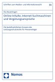 Online-Inhalte, Internet-Suchmaschinen und Vergütungsansprüche (eBook, PDF)