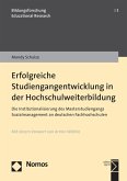 Erfolgreiche Studiengangentwicklung in der Hochschulweiterbildung (eBook, PDF)