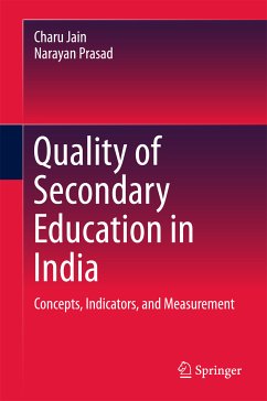 Quality of Secondary Education in India (eBook, PDF) - Jain, Charu; Prasad, Narayan