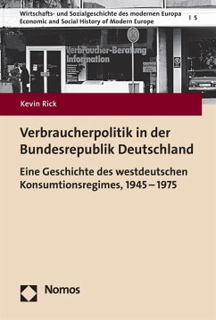 Verbraucherpolitik in der Bundesrepublik Deutschland (eBook, PDF) - Rick, Kevin