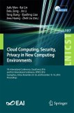 Cloud Computing, Security, Privacy in New Computing Environments (eBook, PDF)