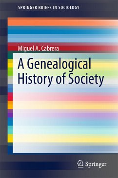 A Genealogical History of Society (eBook, PDF) - Cabrera, Miguel A.