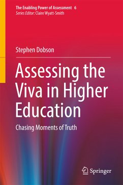 Assessing the Viva in Higher Education (eBook, PDF) - Dobson, Stephen