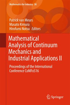 Mathematical Analysis of Continuum Mechanics and Industrial Applications II (eBook, PDF)
