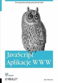 Cover JavaScript. Aplikacje WWW (eBook, PDF)
